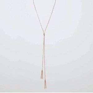 Gold Knotted Necklace